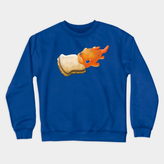 Pudge the fish Crewneck Sweatshirt by MEArtworks